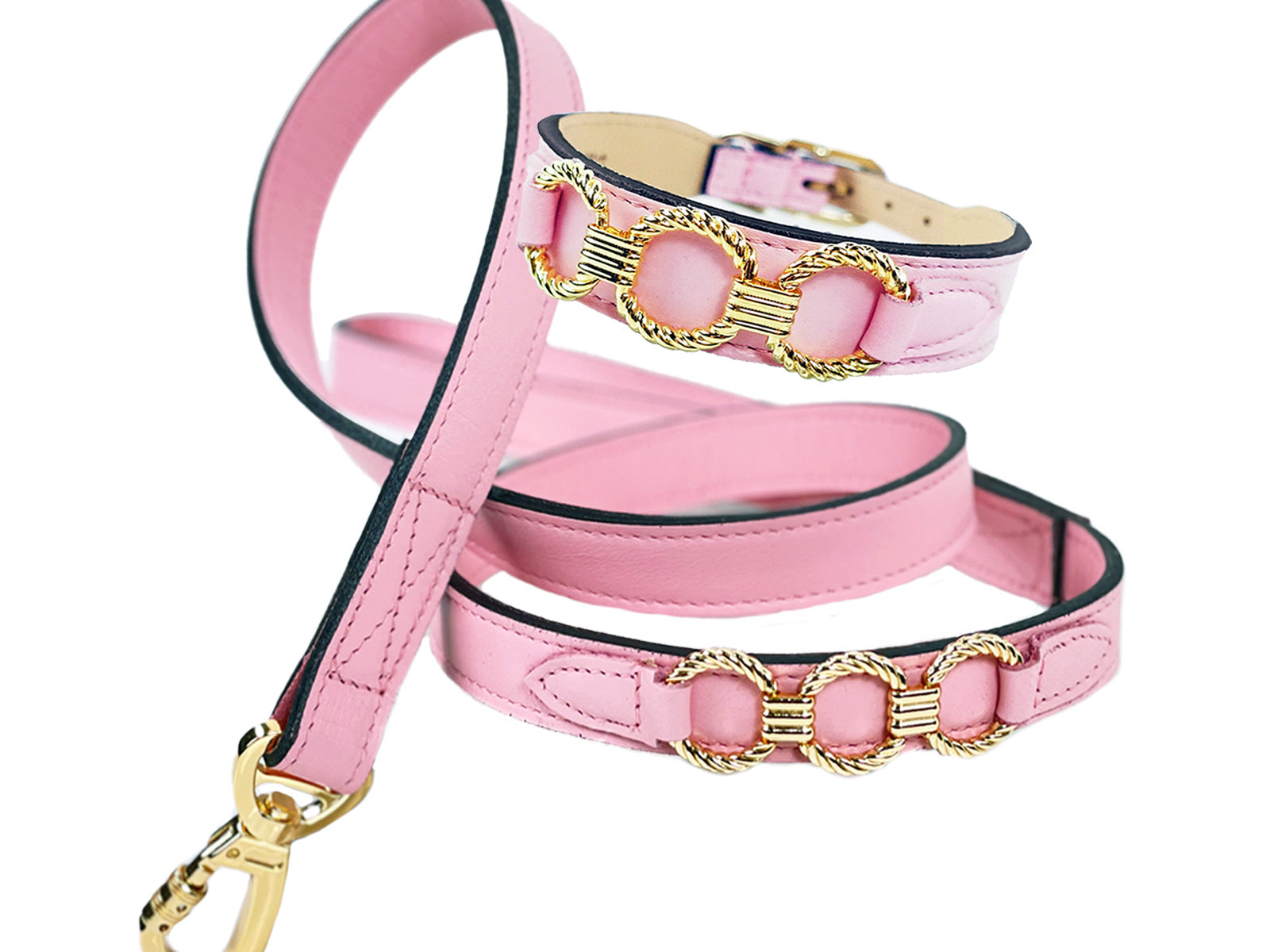 Athena Luxury Dog Collar and Leash Collection