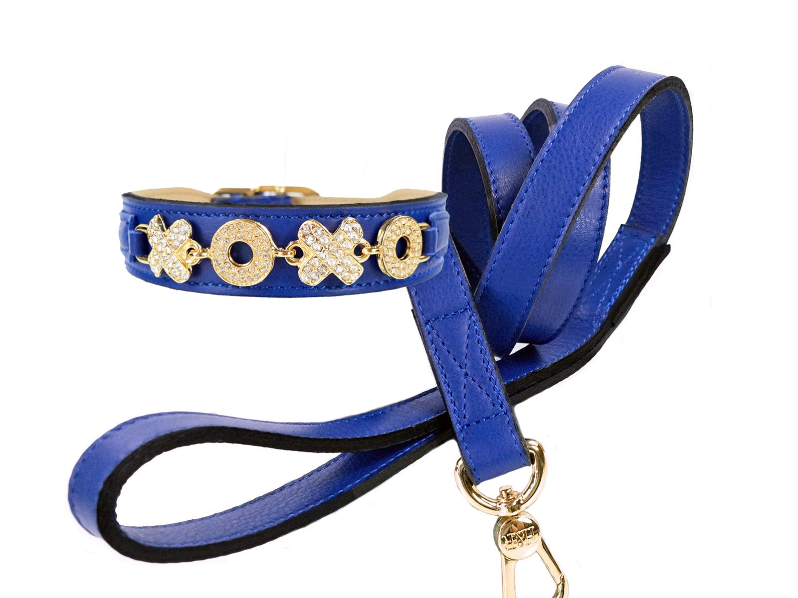 Hugs & Kisses Luxury Dog Collar and Leash Collection