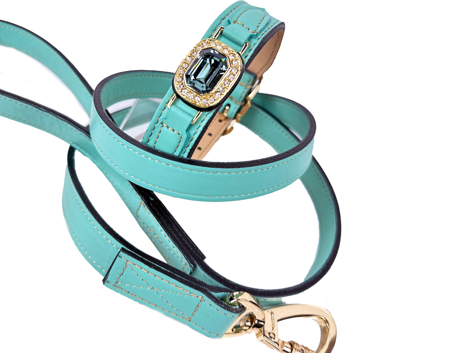 Octagon Luxury Dog Collar and Leash Collection