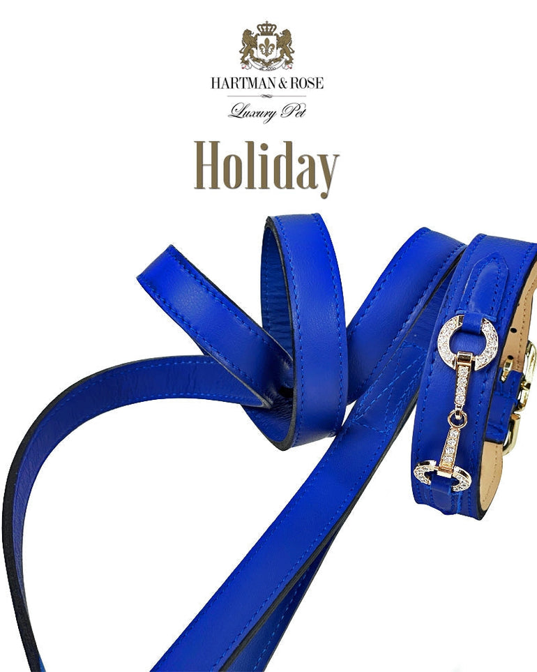Holiday in Cobalt Blue & Gold