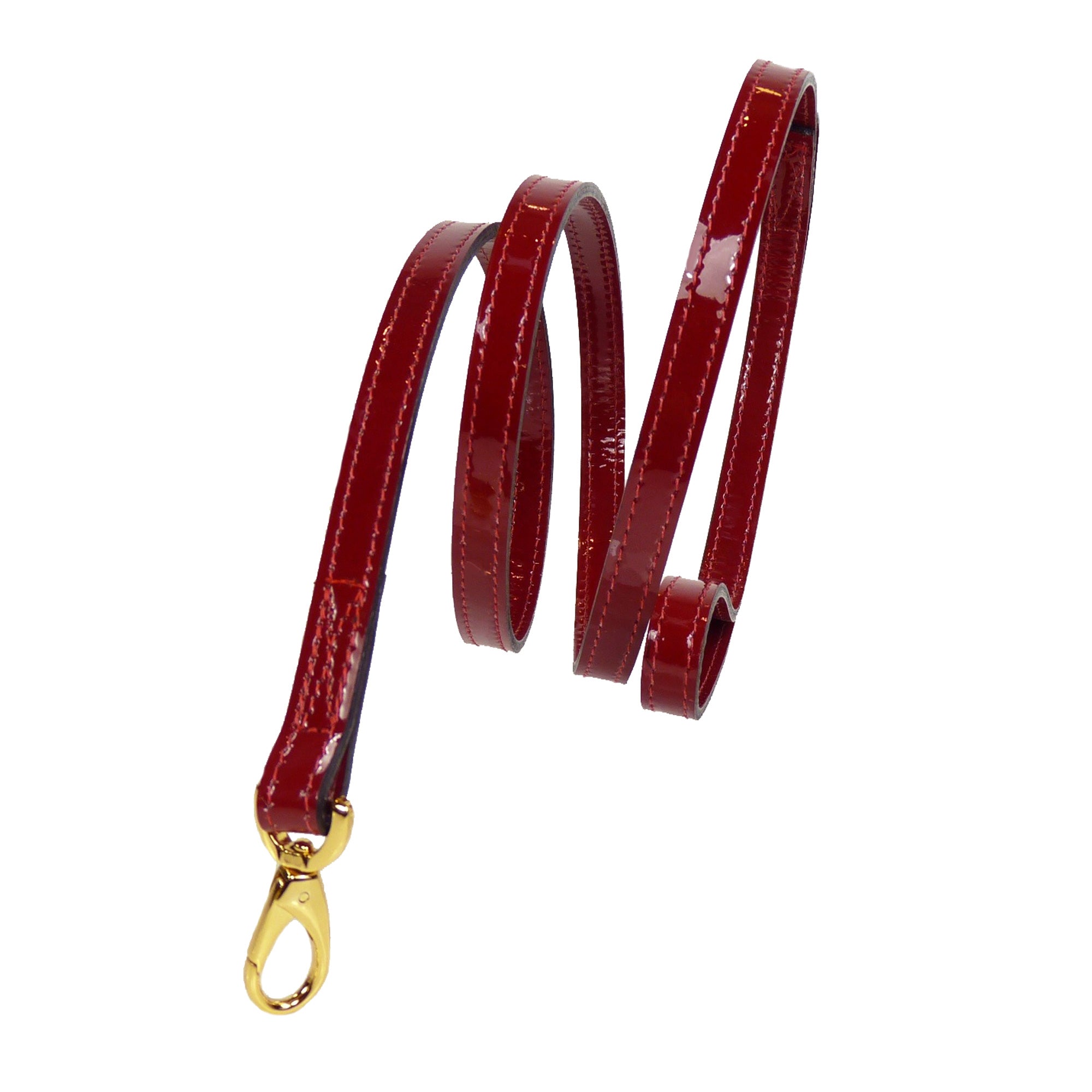 Holiday Lead in Red Patent