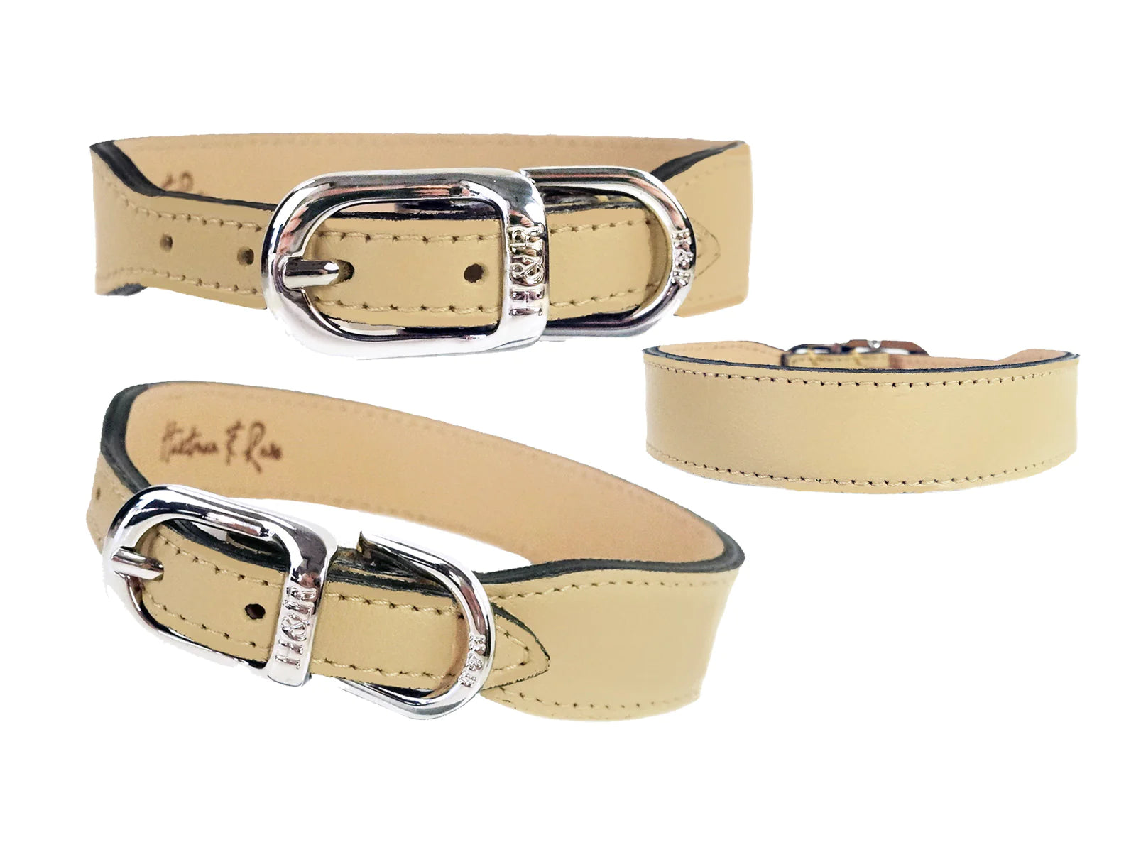 Italian Leather Luxury Dog Collar Collection