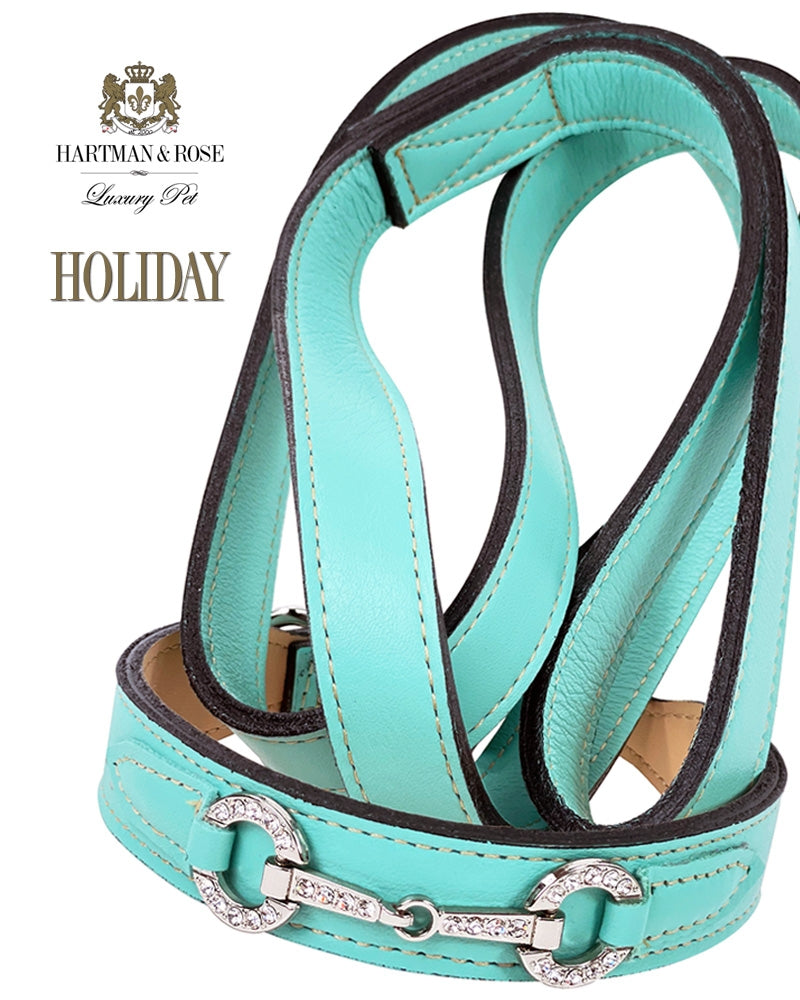 Holiday Lead in Turquoise & Nickel