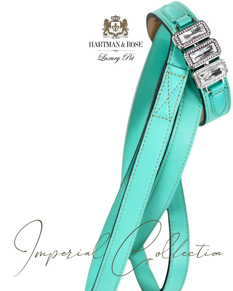 Imperial Lead in Turquoise & Nickel
