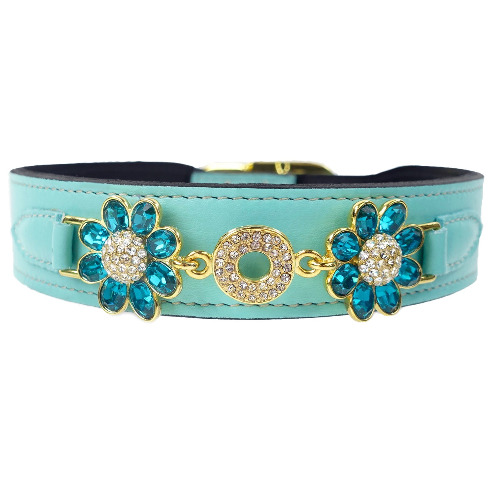 Daisy in Turquoise & Gold