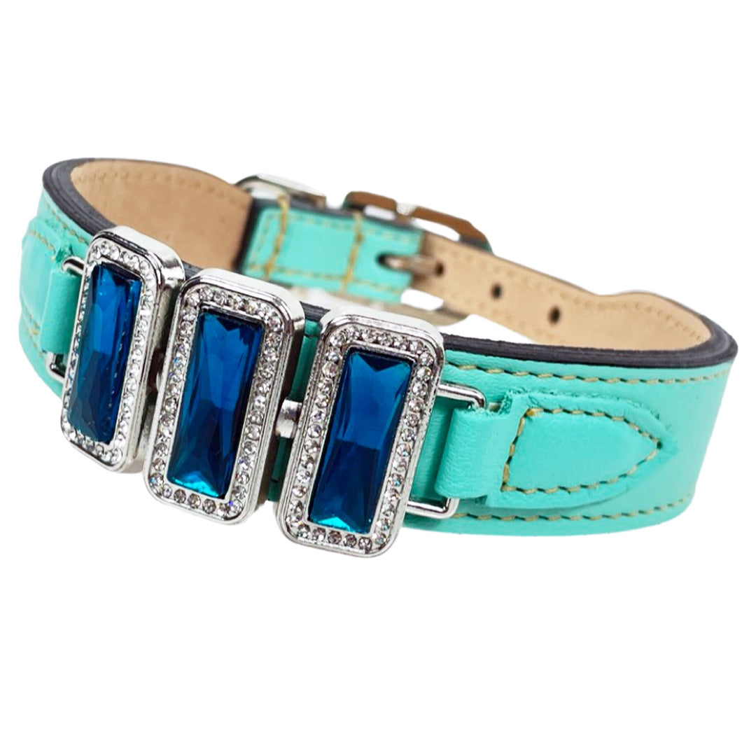 Imperial Collection in Turquoise, Blue Zircon & Nickel