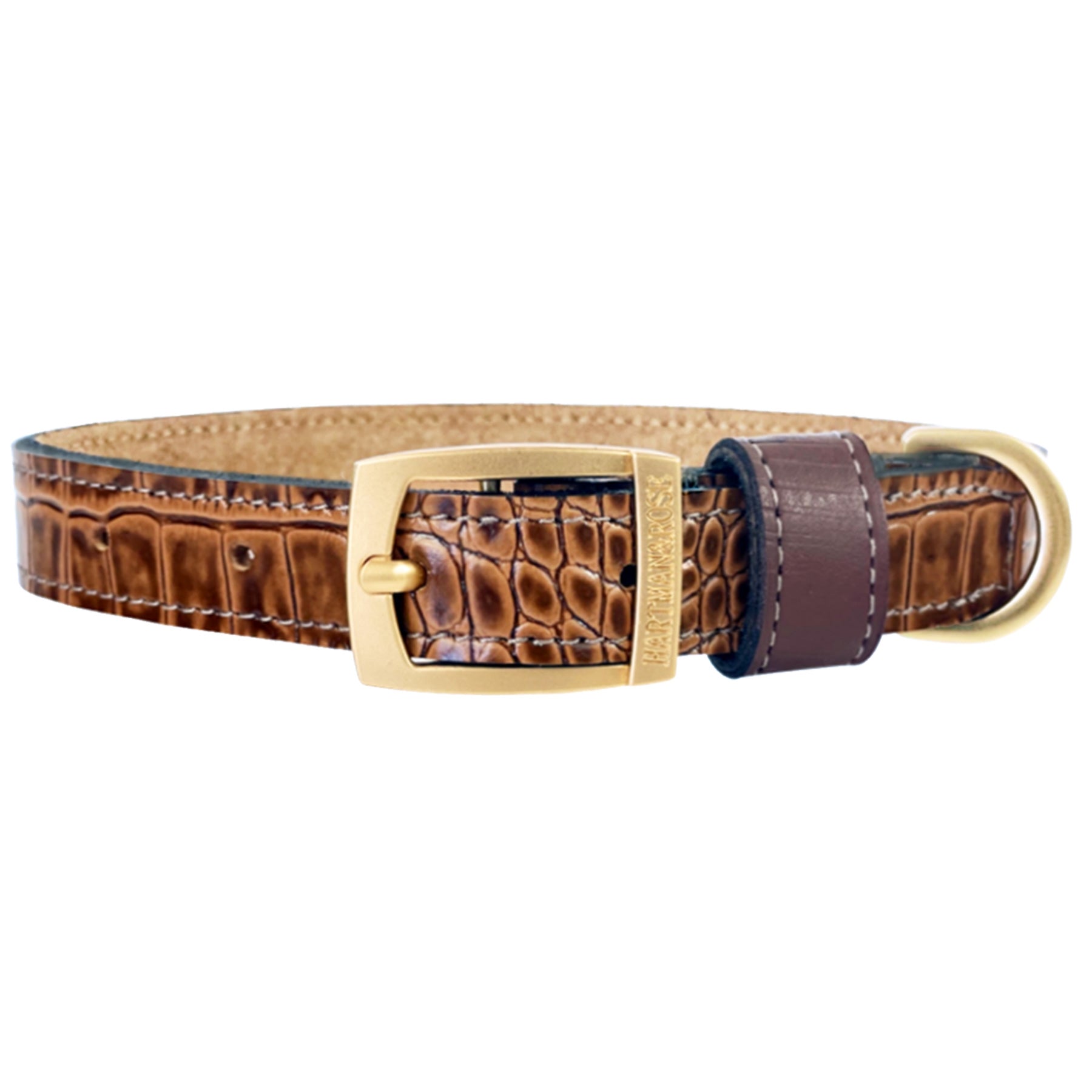 Cayman Collar in Rich Brown