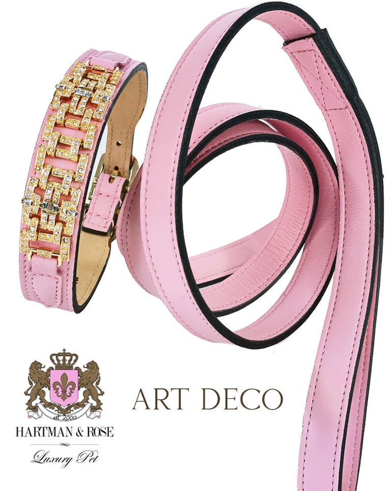 Art Deco in Sweet Pink & Gold