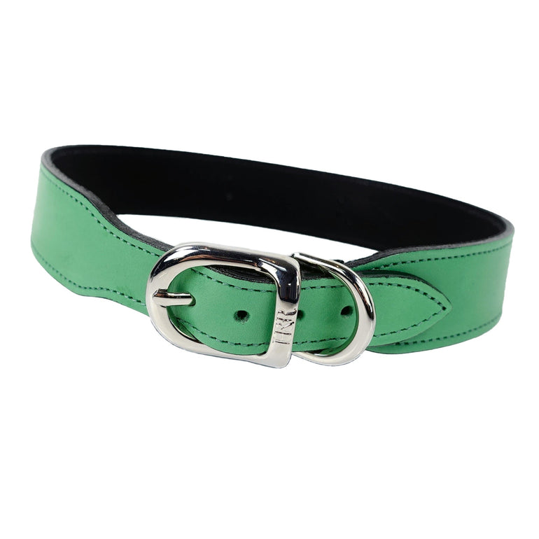 Belmont in Kelly Green & Nickel